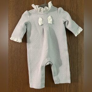 Janie and Jack Ruffle Neck One Piece